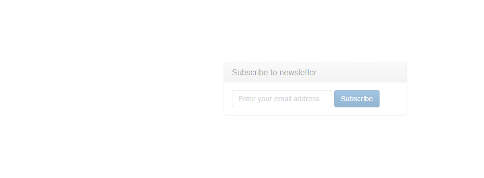 Add a mailing list subscription to your website